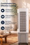 Kumtel HAC-100 Enfriador de Aire Gris